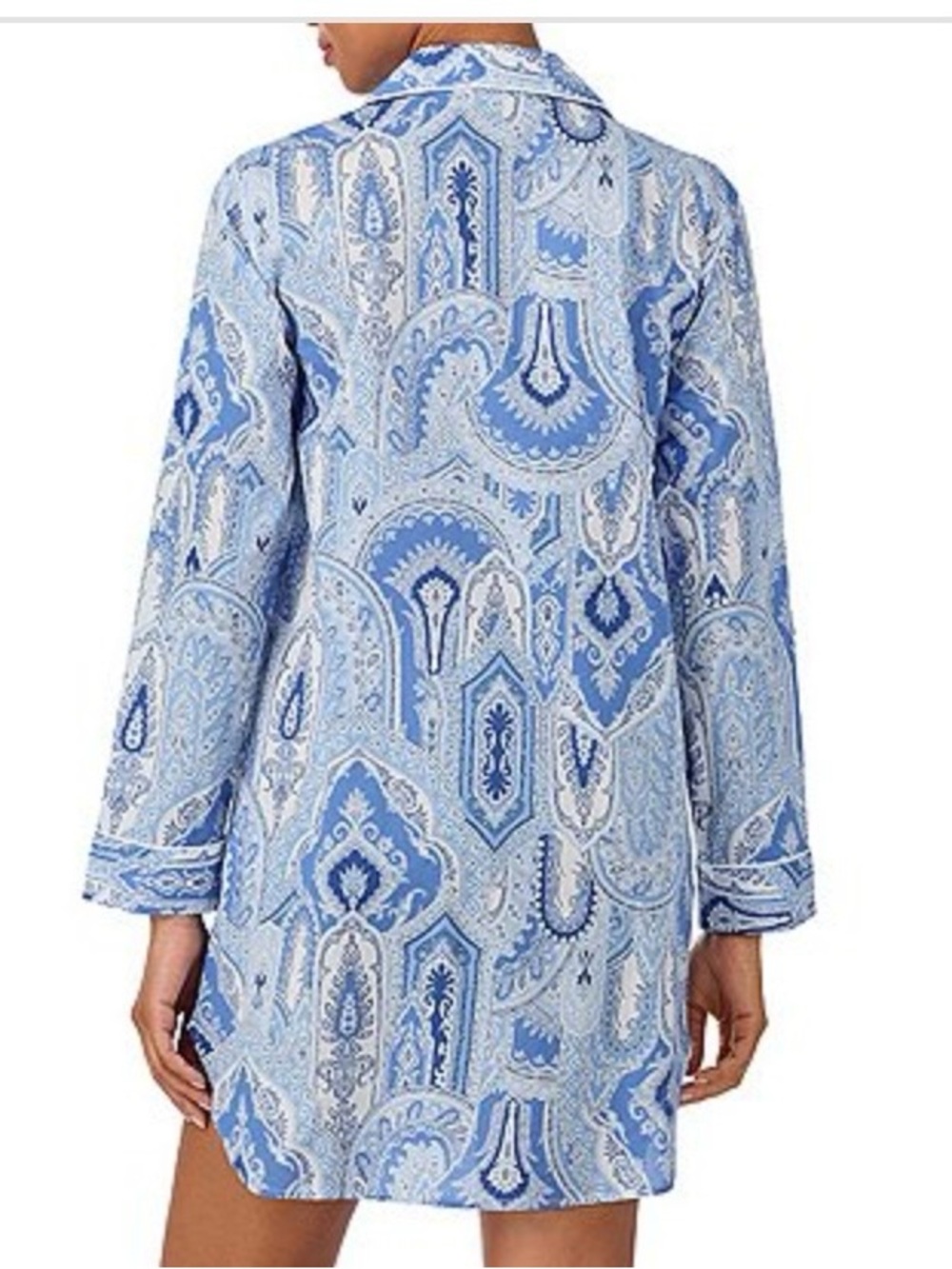 Lauren Ralph Lauren  Paisley Nightshirt Brand New, Sz. S - Picture 2 of 13